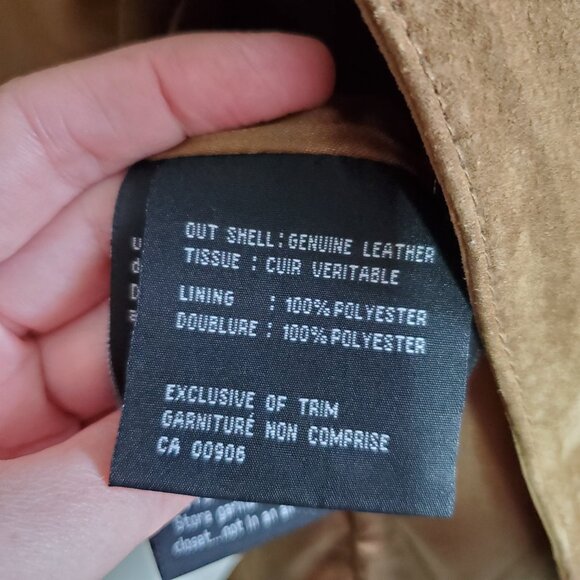 BRITCHES Vintage Suede Leather Jacket Coat Oversized Blazer Brown Men's Medium - Picture 10 of 14